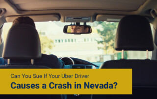Uber Driver Causes a Crash in Nevada