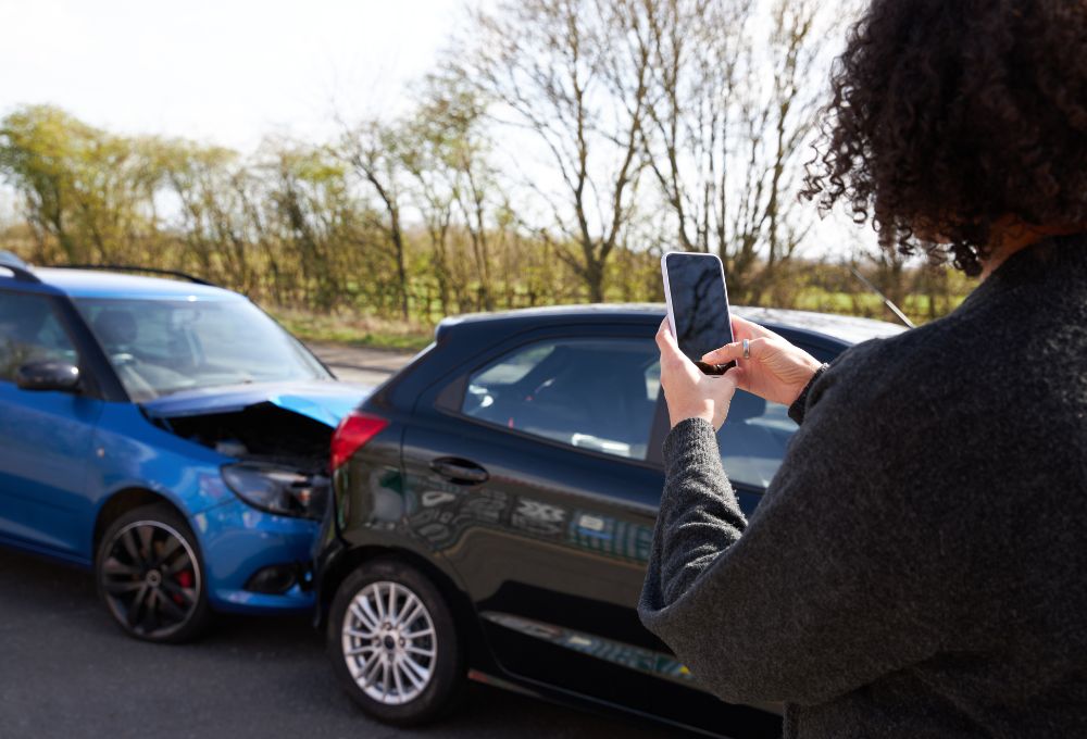 Recording a collision