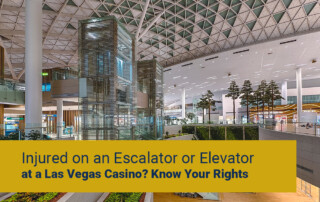 Injured on an Escalator or Elevator at a Las Vegas Casino? Know Your Rights