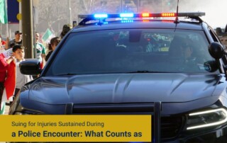 Suing for Injuries Sustained During a Police Encounter: What Counts as