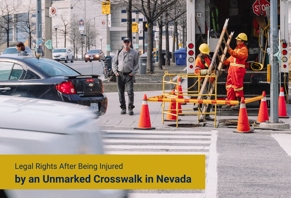 Legal Rights After Being Injured by an Unmarked Crosswalk in Nevada