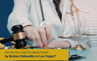 Can You File a Claim for Injuries Caused by Broken Sidewalks in Las Vegas?