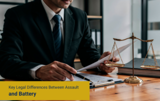 Key Legal Differences Between Assault and Battery