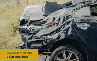 Mistakes to Avoid After a Car Accident
